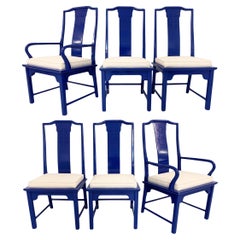 Vintage Chin Hua Asian Dining Chairs by Raymond Sabota for Century Furniture