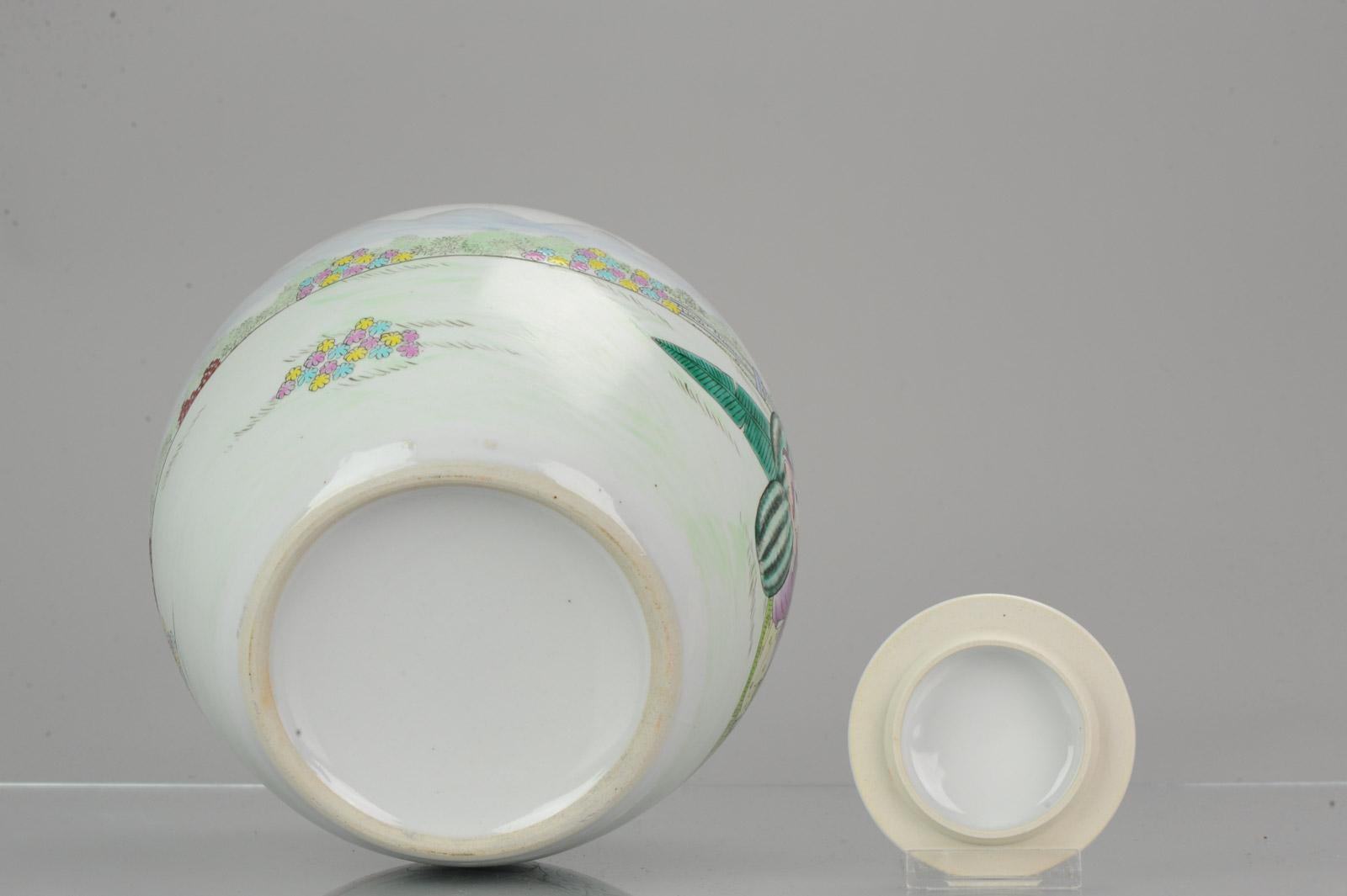 China 20th Century Boys Jar and Vase Chinese Porcelain Proc, circa 1970-1990 5
