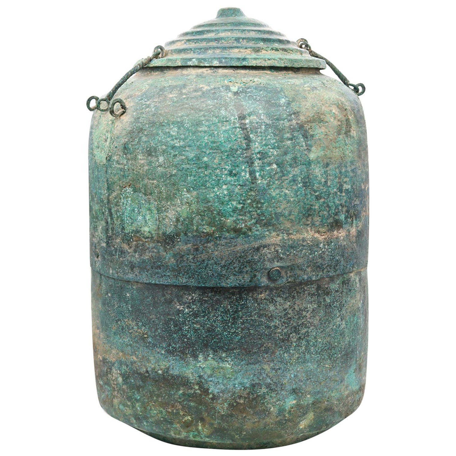 China 960 n. Chr. Song-Dynastie Sehr seltenes kaiserliches Gefäß in Bronze im Angebot