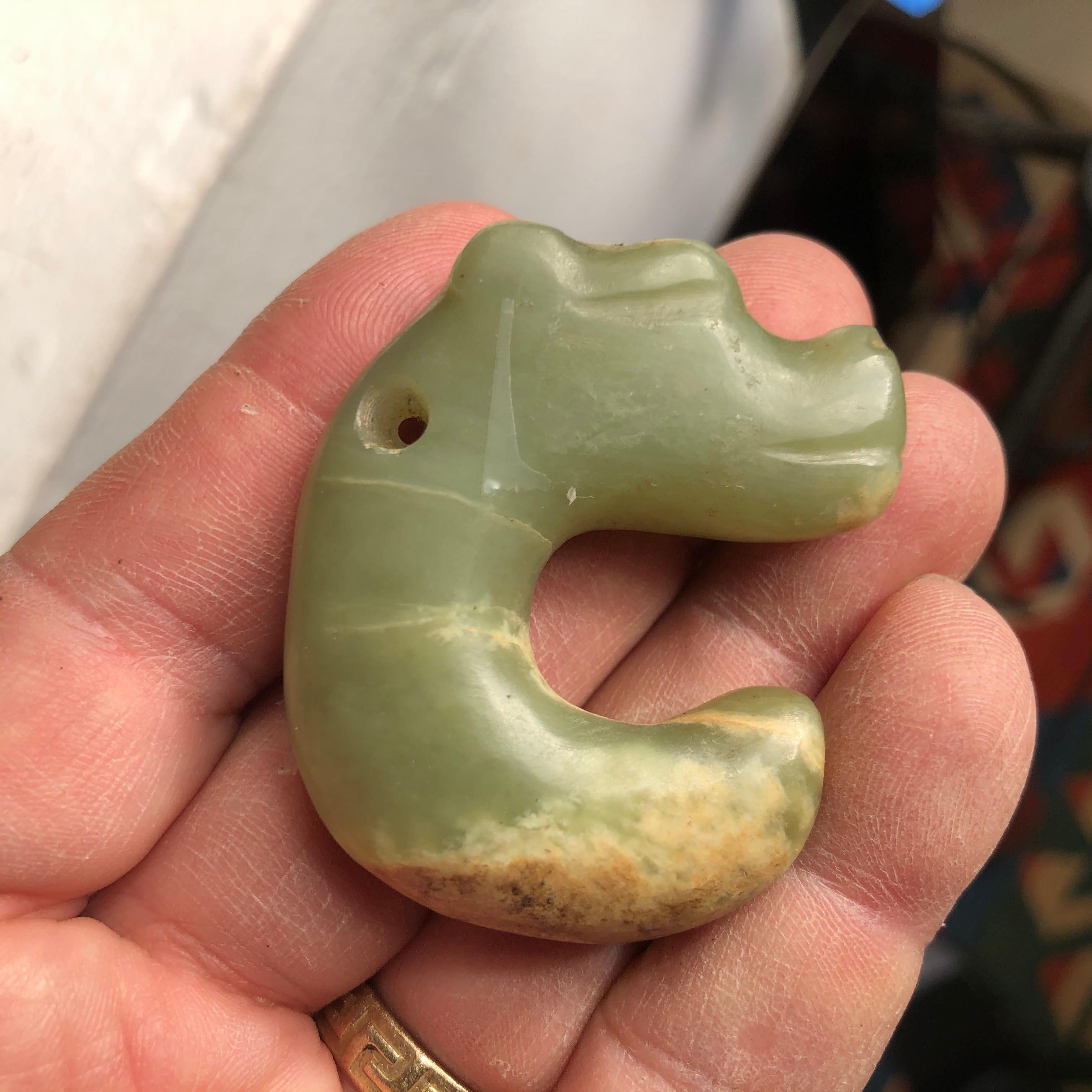 China Antike Hongshan-Kultur Jade 