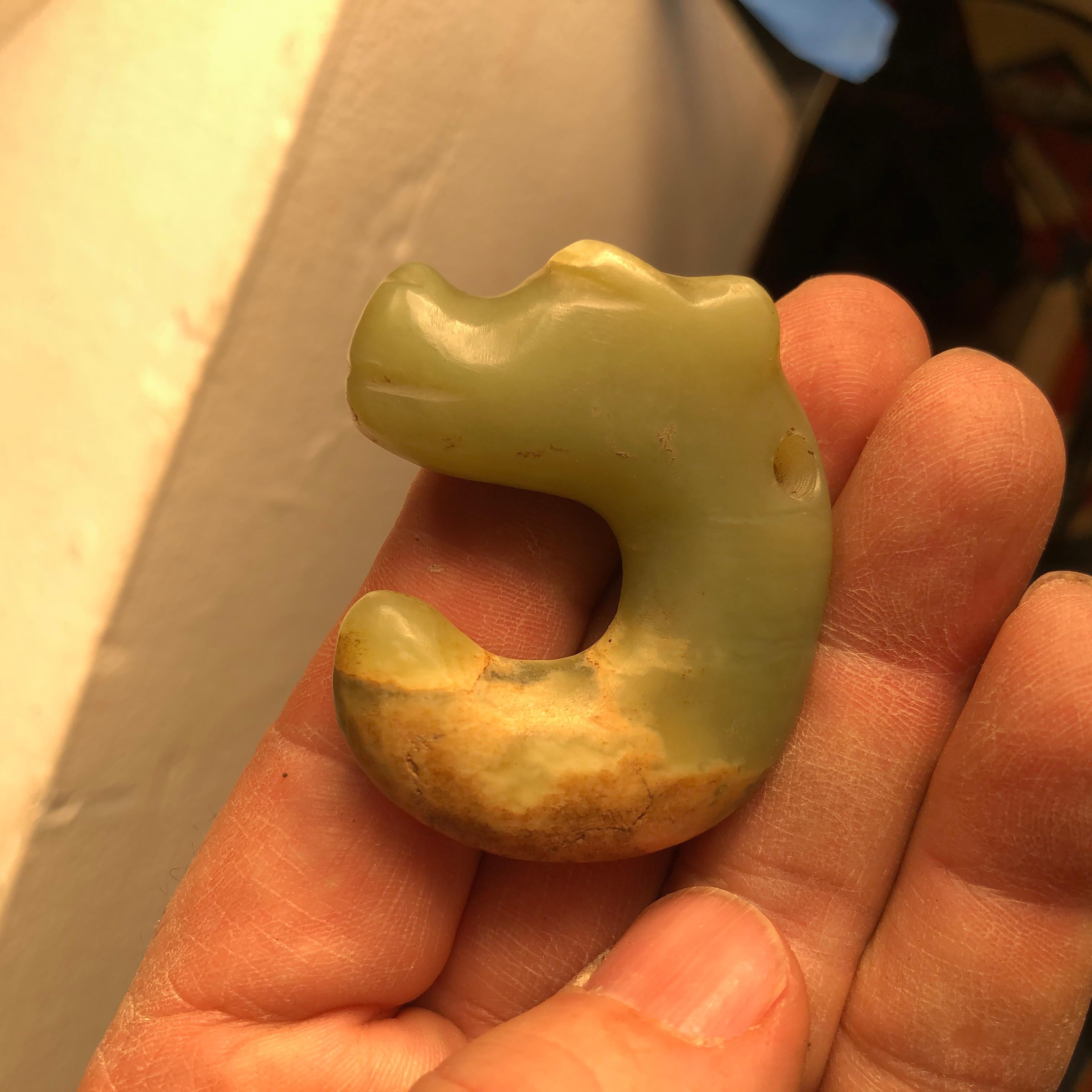 China Antike Hongshan-Kultur Jade 