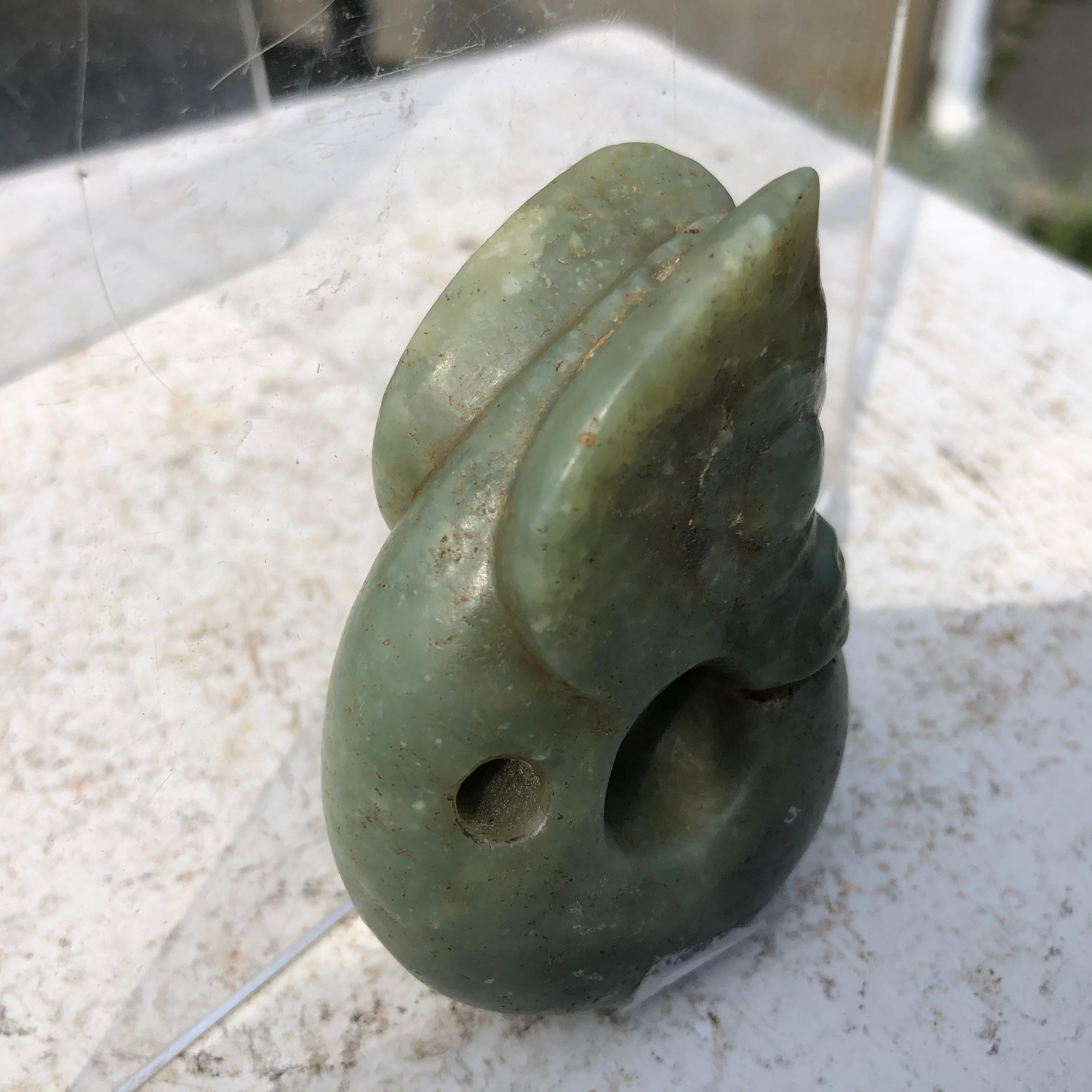 China Antike Hongshan-Kultur Jade „Dragon“ Ornament, 3500 3000 v. Chr 11