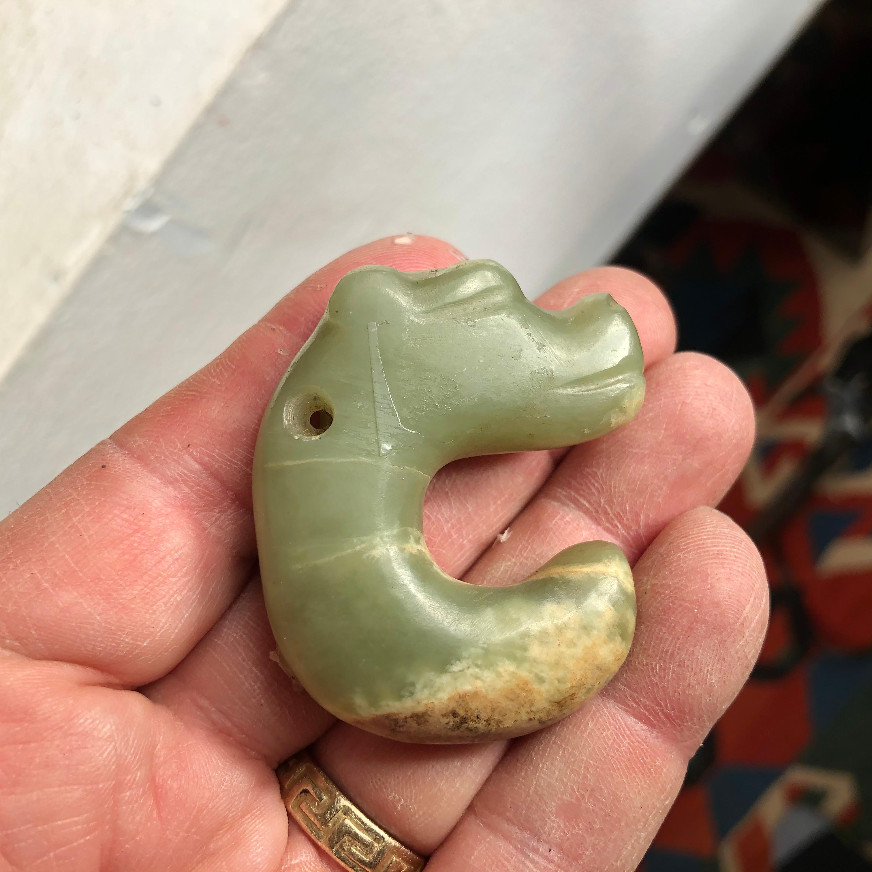 China Antike Hongshan-Kultur Jade 