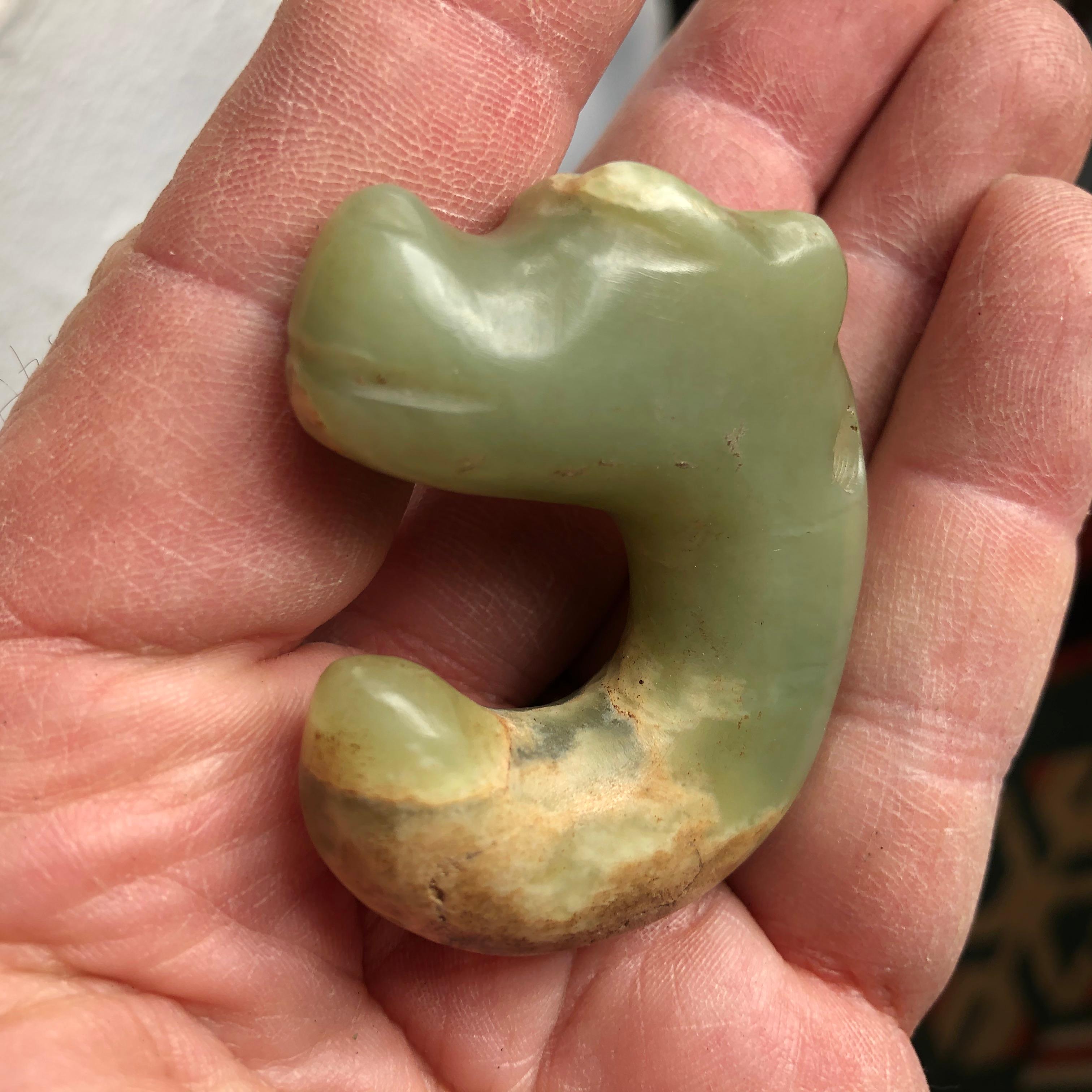 China Antike Hongshan-Kultur Jade 