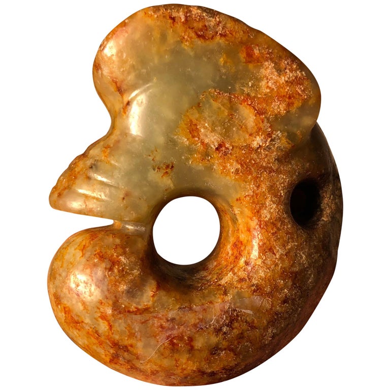 China Ancient Hongshan Culture Jade "Dragon" Ornament, 35003000 BC at