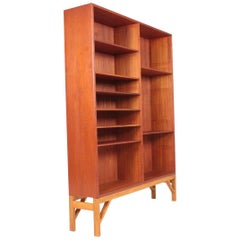 Used "China" Bookcase in Teak and Oak by Børge Mogensen
