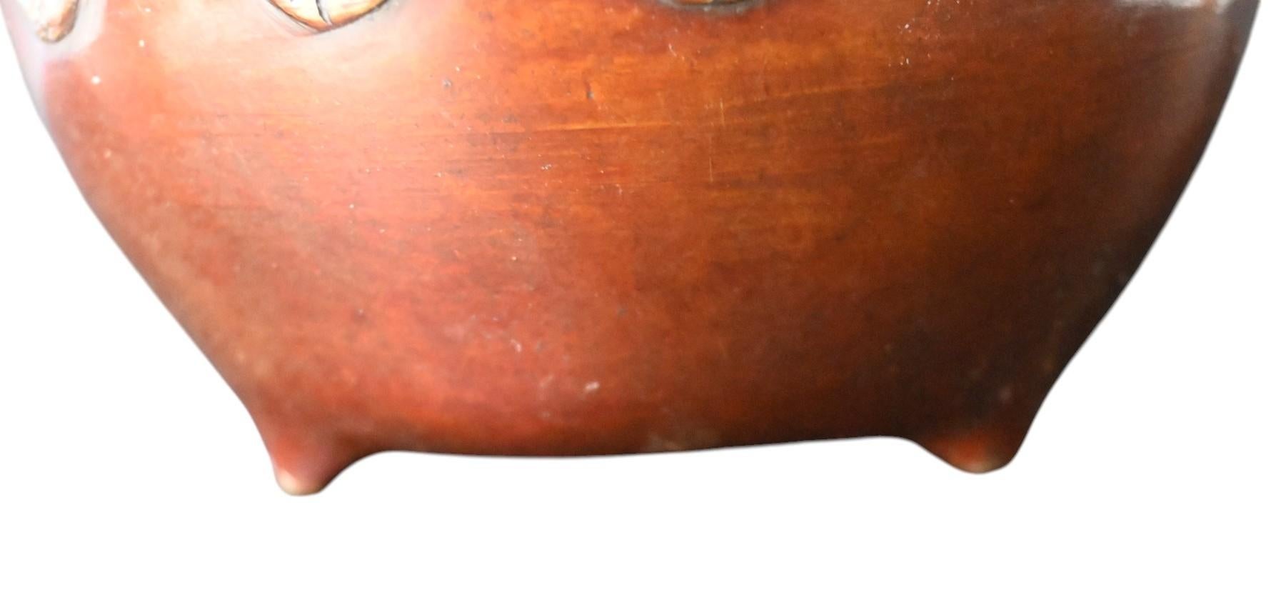 Bronze Chine, Brûleur d'encens en bronze à décor archaïque, Dynastie Qing, XIXe siècle en vente