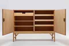 China Cabinet, Model A232 in Oak by Børge Mogensen