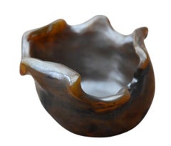 China, Carved Agate Brush Rinser / washer, 19th Century