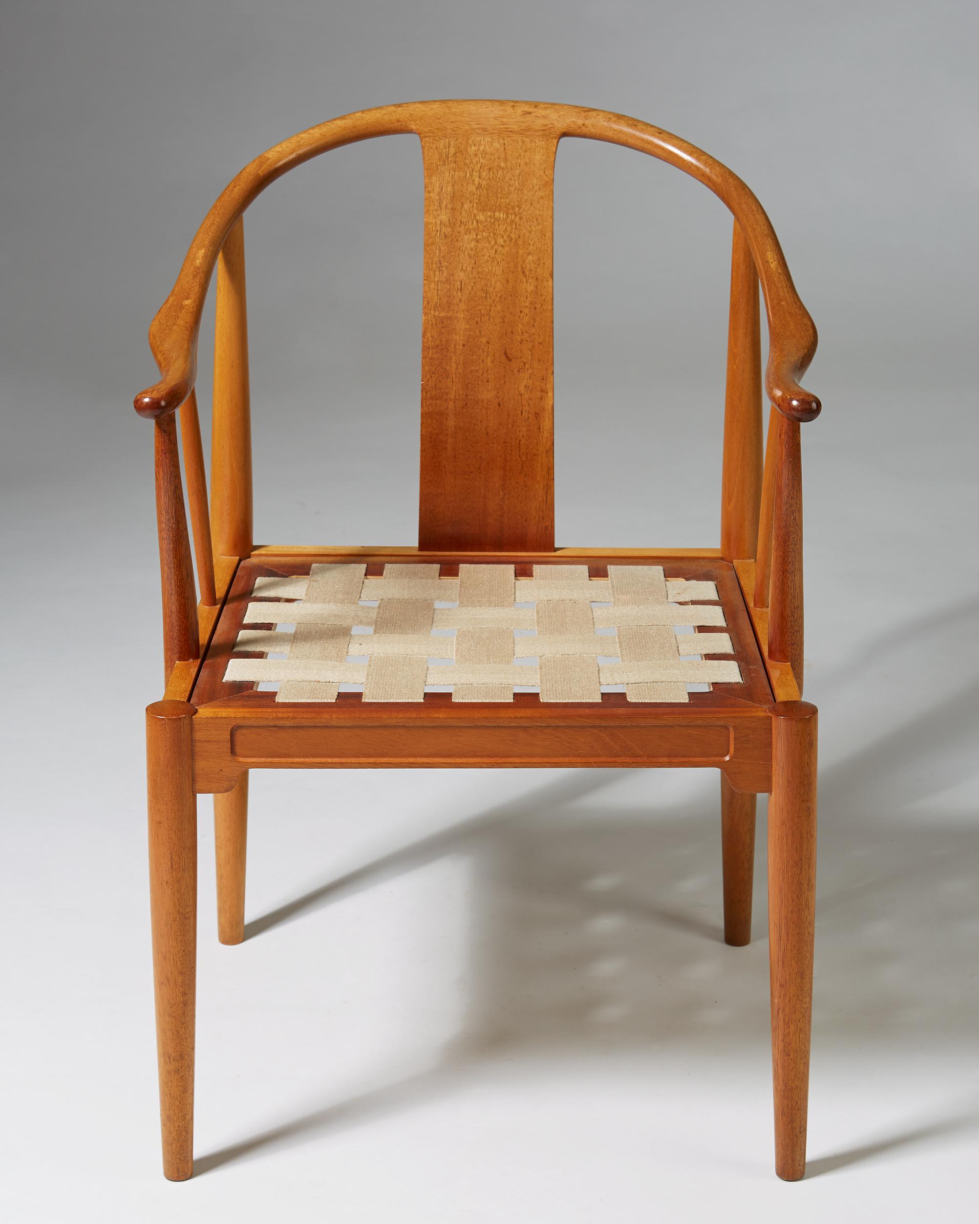 China Chair Designed by Hans J. Wegner for Fritz Hansen, Denmark, 1980s 1