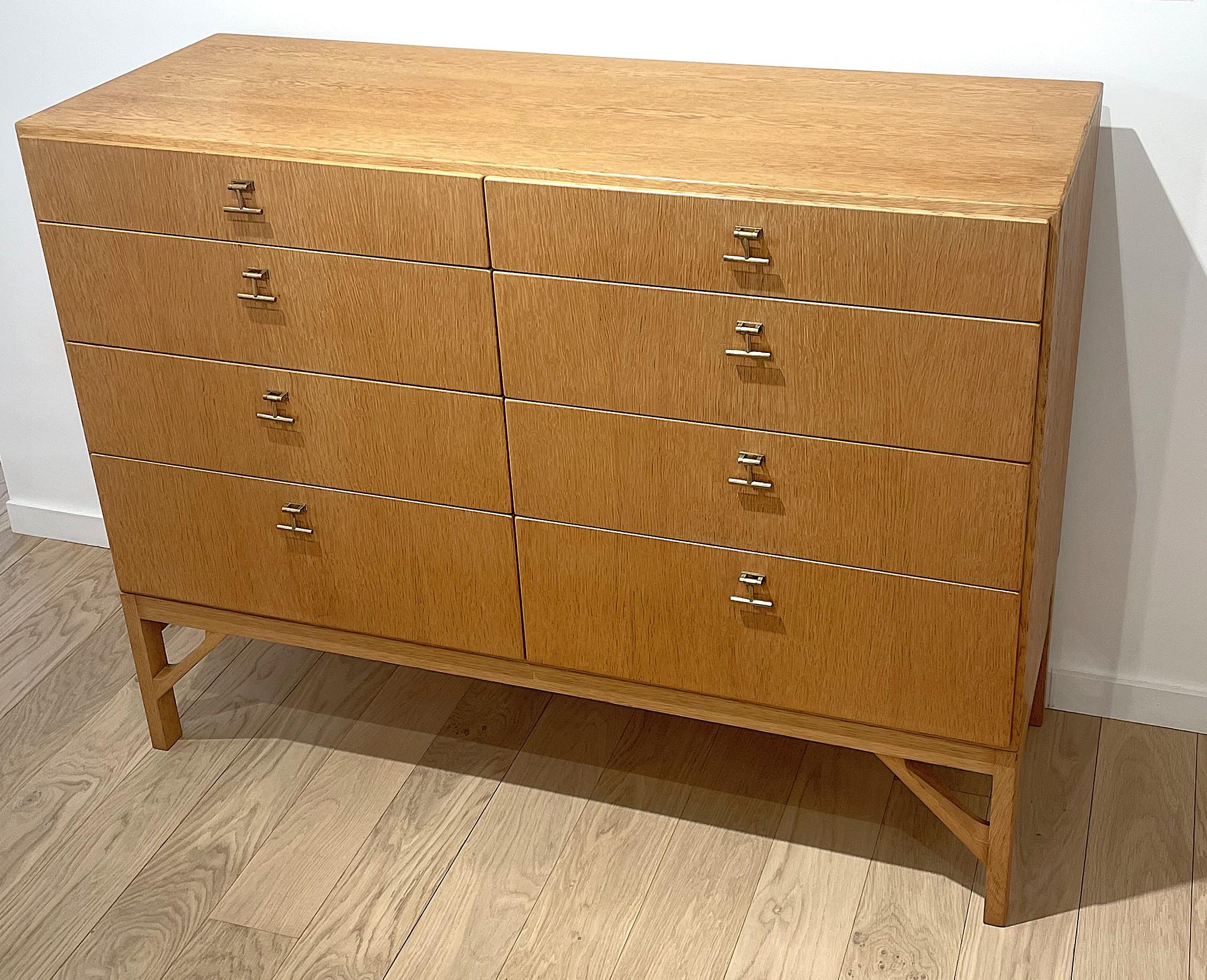 Danish China chest of drawers by Borge Mogensen For Sale