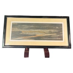 China Contemporary Natural Evening Lazy Waters Flow Dali Dream Stone Painting