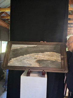 China Dali Dream Stone Painting Washing Shores Under Moonlight