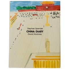 Vintage China Diary - David Hockney & Stephen Spender, 1982
