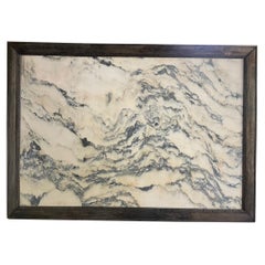 China Extra Large Natural Marble Stone "Painting" Magnificent Mountain Peak