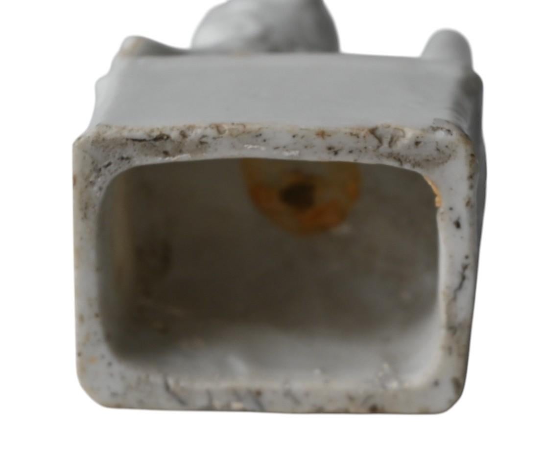China, Kangxi Blanc De Chine Porcelain Incense Holder, Topped With A Lion, 18th in vendita 3