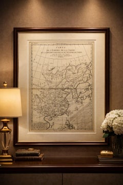 China, Korea & Japan – Antique East Asia Map, Bonne c1780