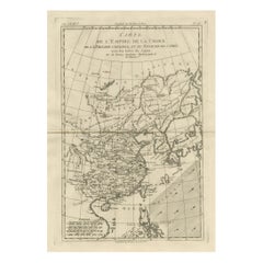 China, Korea & Japan – Antique East Asia Map, Bonne c1780