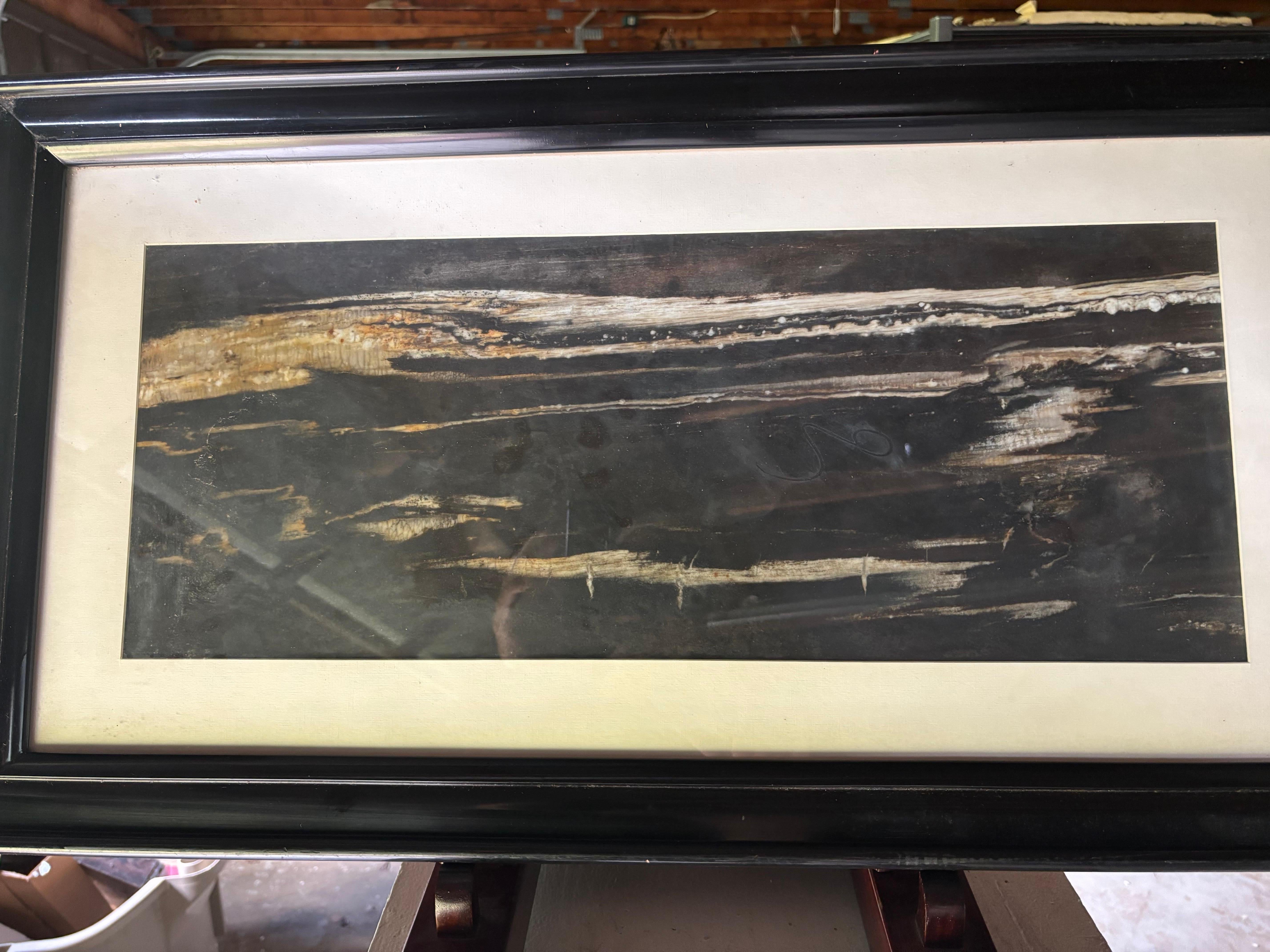 China Berg Meere und Schatten Natürlich  A. Stone Malerei (20. Jahrhundert) im Angebot