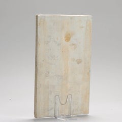 China Republic Plaque Early 20th C Chinese porcelain Wang Xizhi Geese Garden