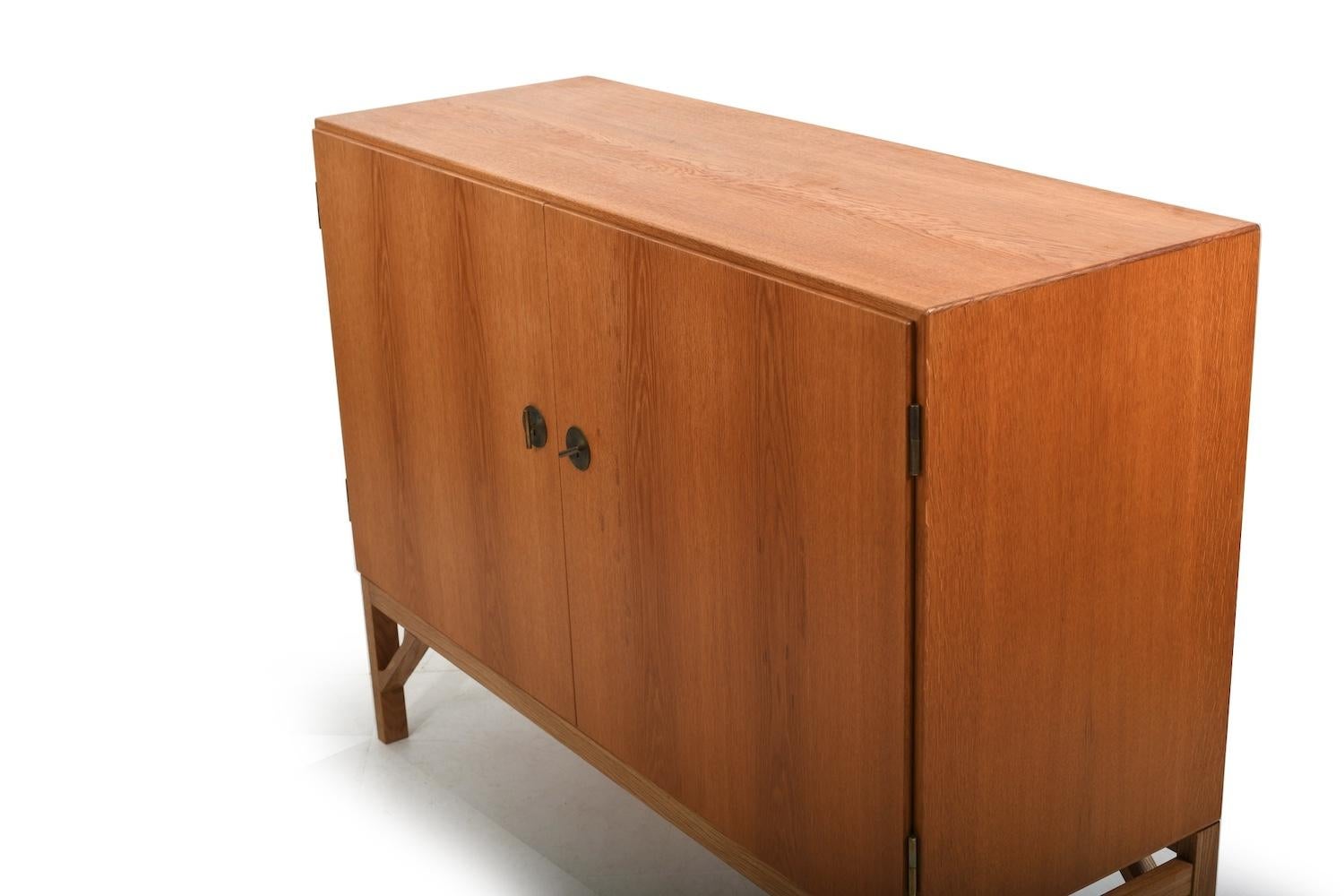Oak China Series Cabinet by Børge Mogensen 1960s For Sale