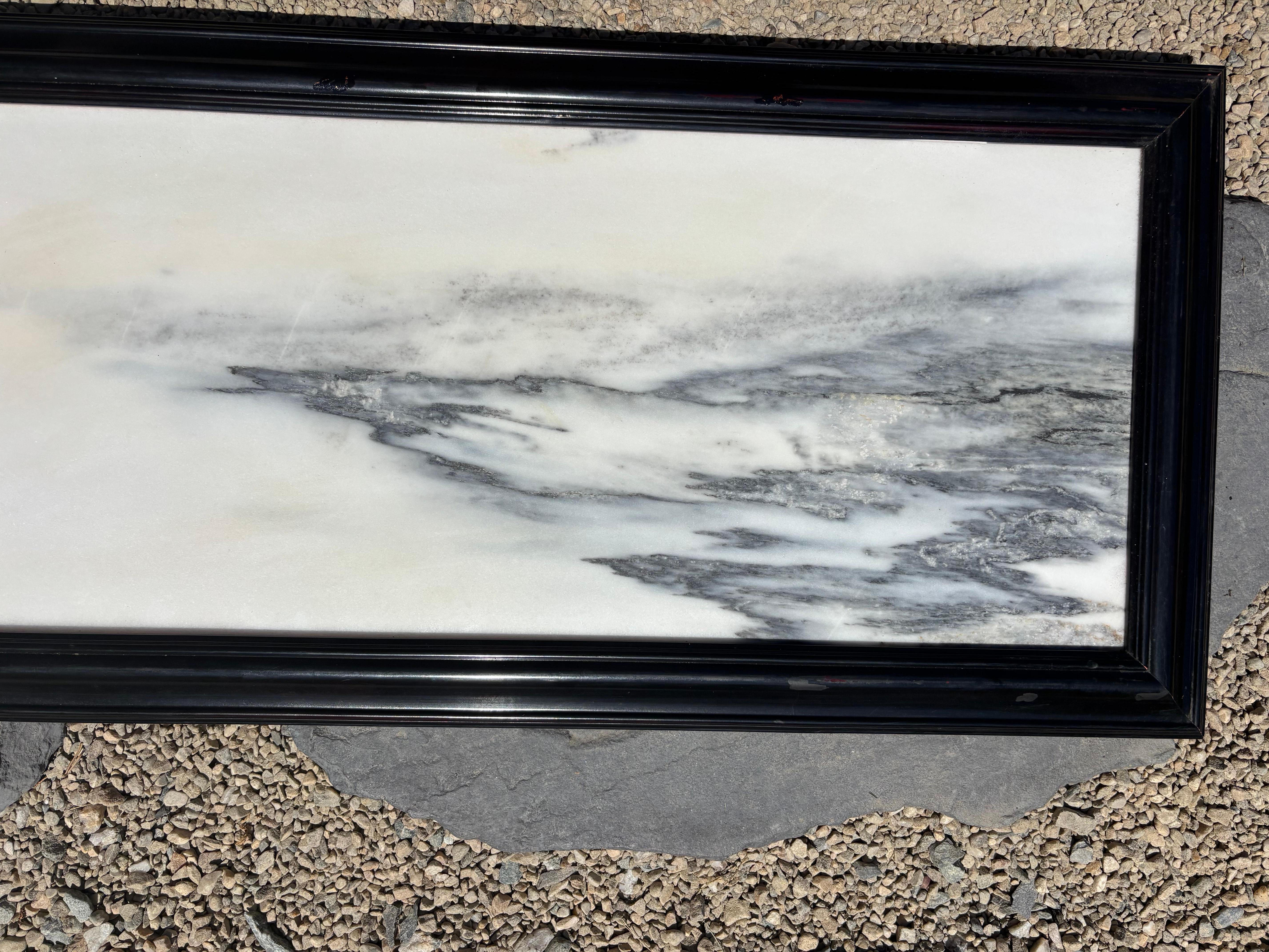 China Stunning Distant Mountain Valley Natural Marble Stone 