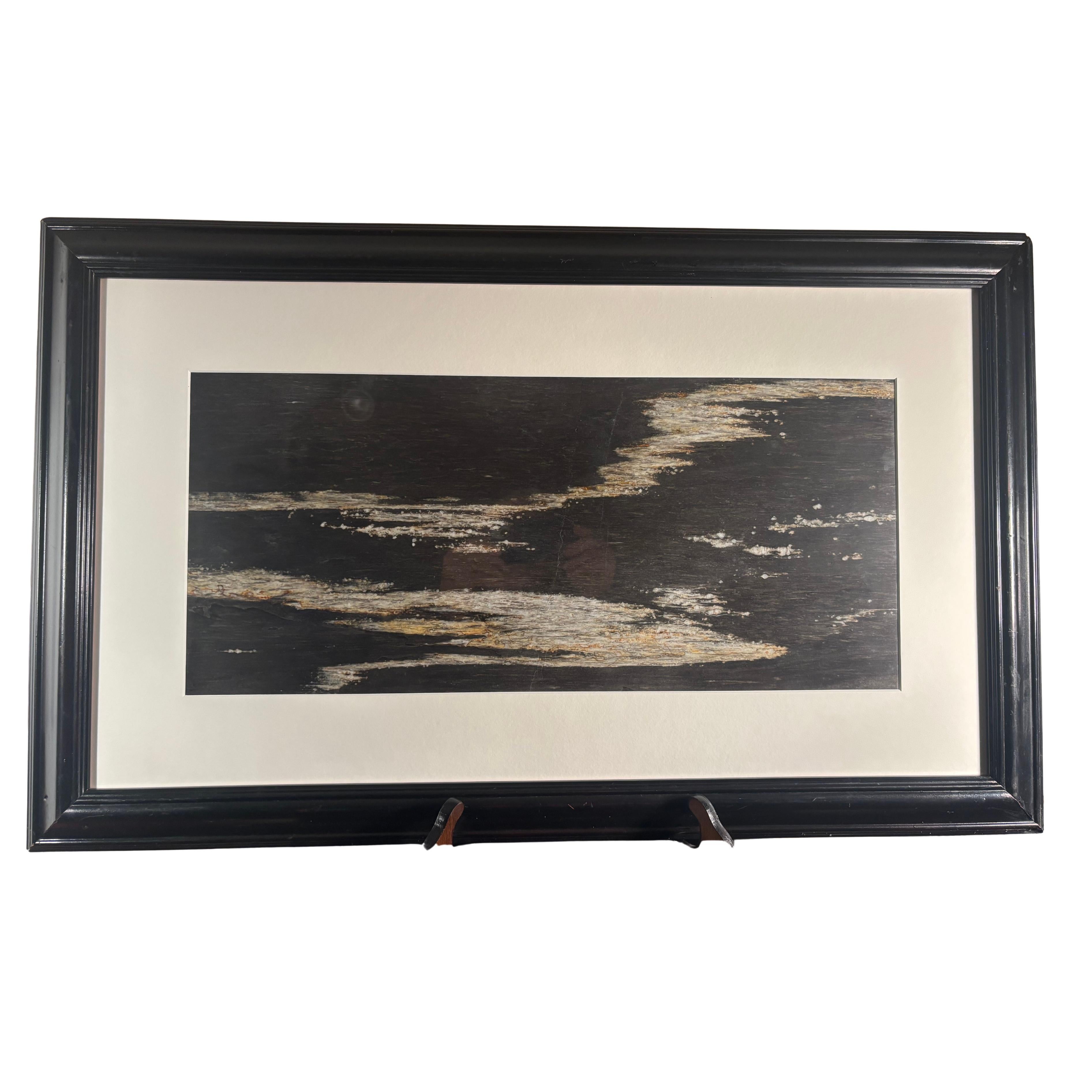 China Stunning Luminous White Bubbling Sea At Night Natural Stone "Malerei"