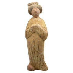 Chine. Mingqi de femme grasse, dynastie Tang, 700-750 apr. J.-C