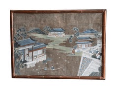 China Trade 18th – early 19th century Wallpaper Panel