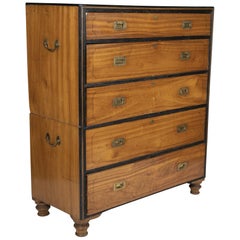 China Trade Camphor Wood Campaign Chest
