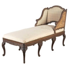Antique China Trade Carved Daybed