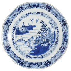 China trade ceramic plate, c. 1800's