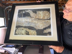 China  Contemporary  Natural  Stone Space Artifacts "Painting"