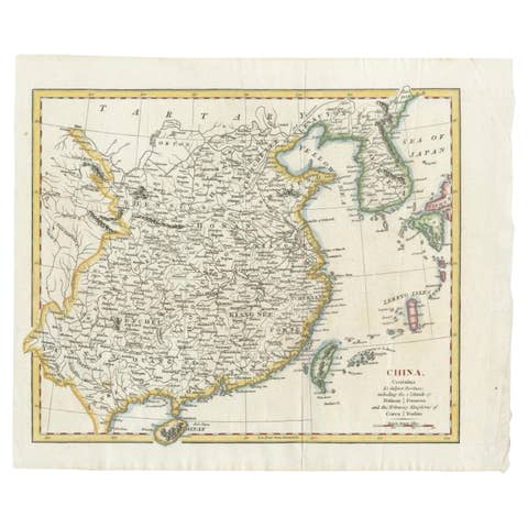 China with Hainan and Formosa Islands and the Kingdoms Corea and Tonkin, 1802
