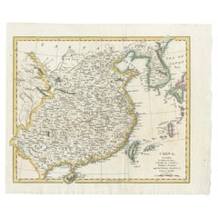 Cina con le isole Hainan e Formosa e i regni di Corea e Tonchino, 1802