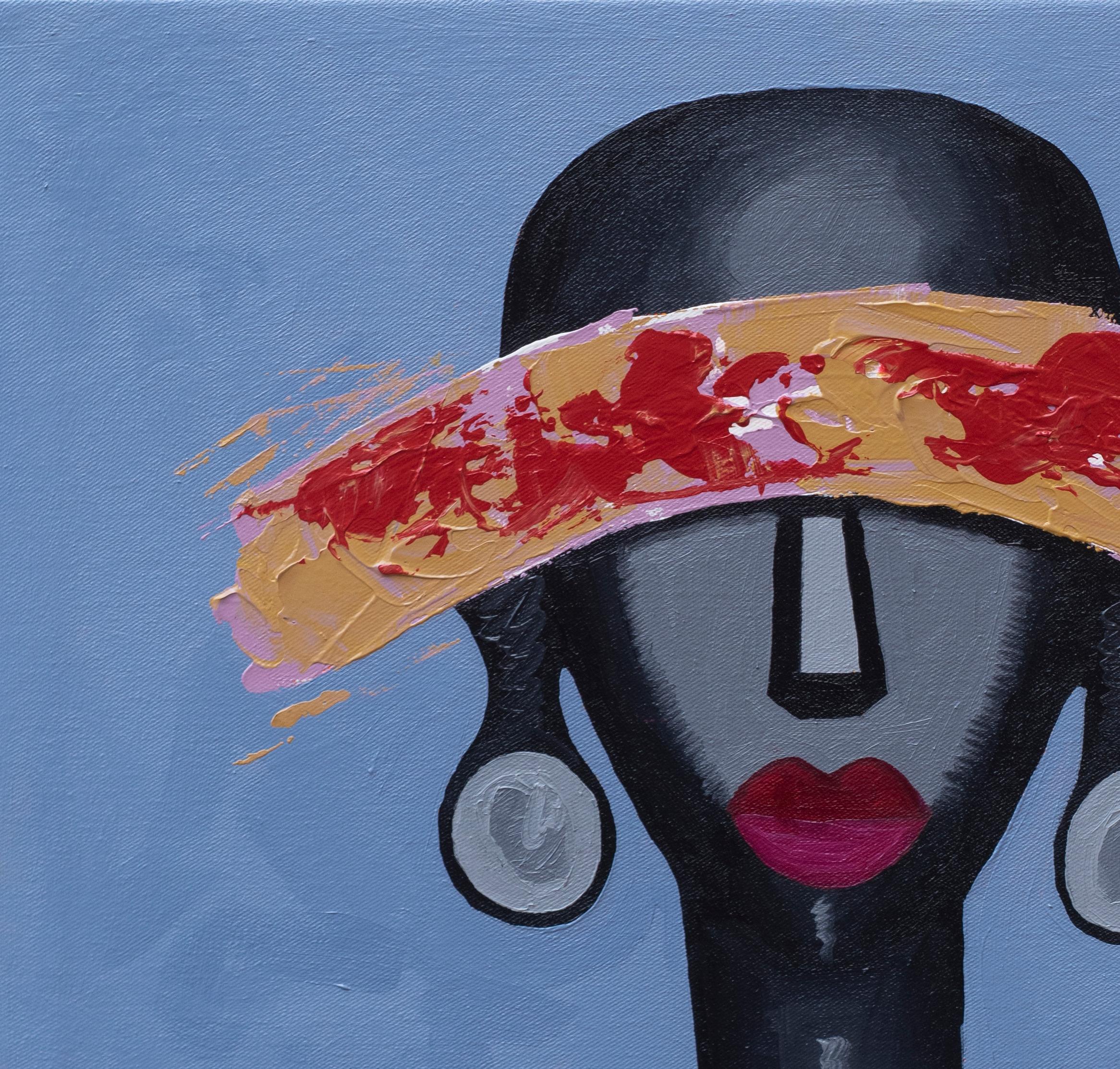 Out of Sight 1 - Painting by Chinedu Chidebe