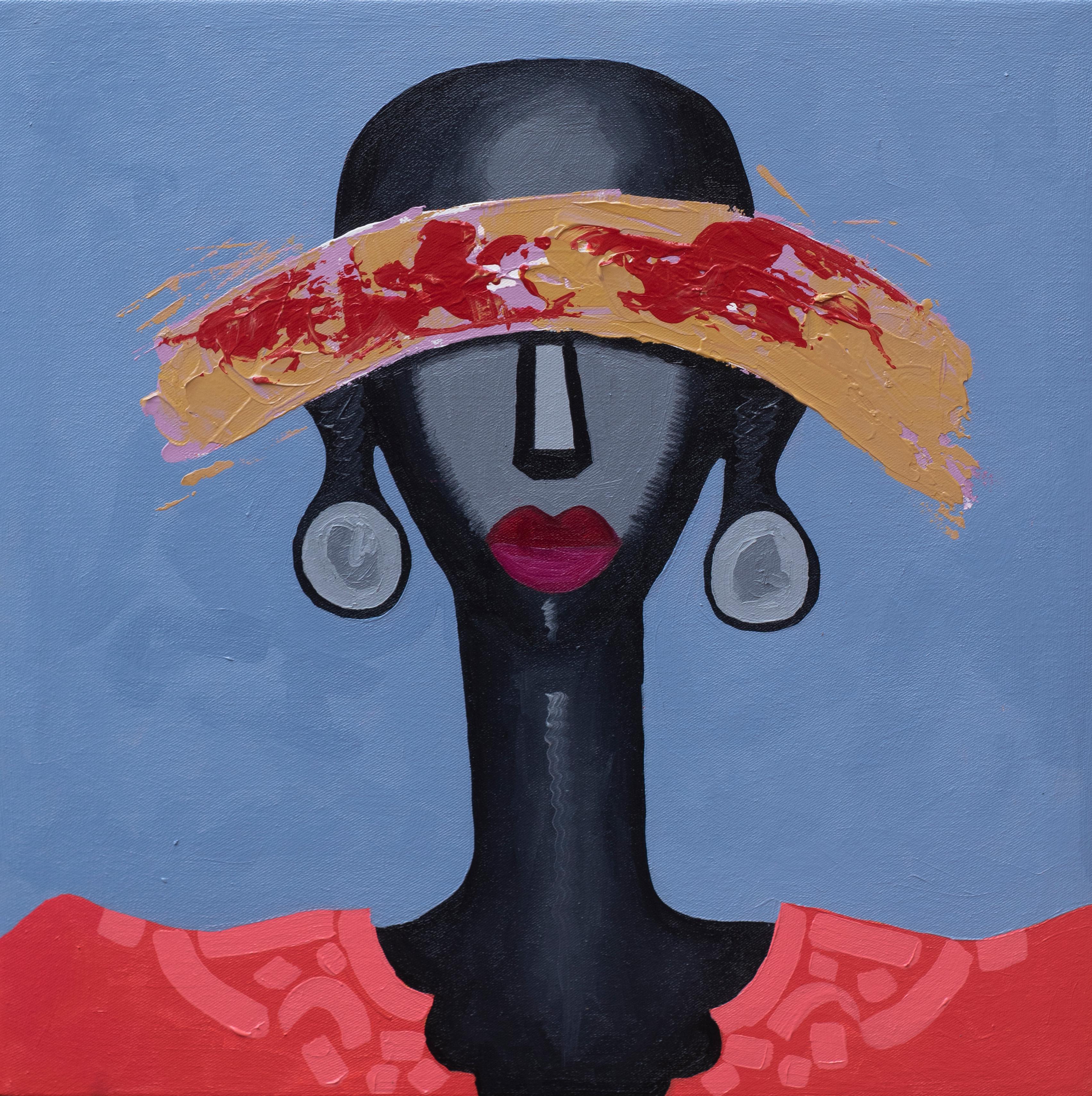 Portrait Painting Chinedu Chidebe - En rupture de vue 1
