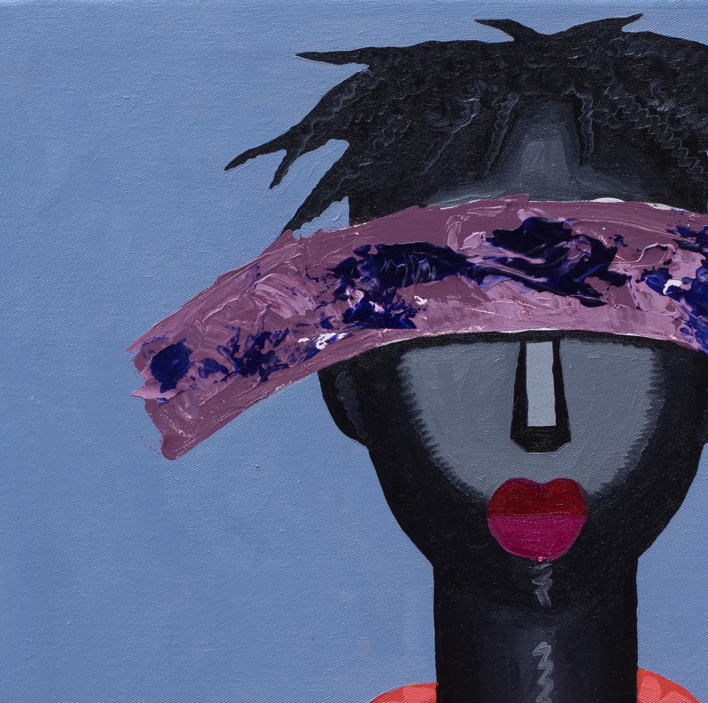 Out of Sight 2 - Painting by Chinedu Chidebe