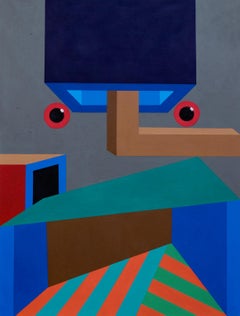 Piani di un atomo diviso -21° secolo, Contemporaneo, Astratto geometrico, Interno