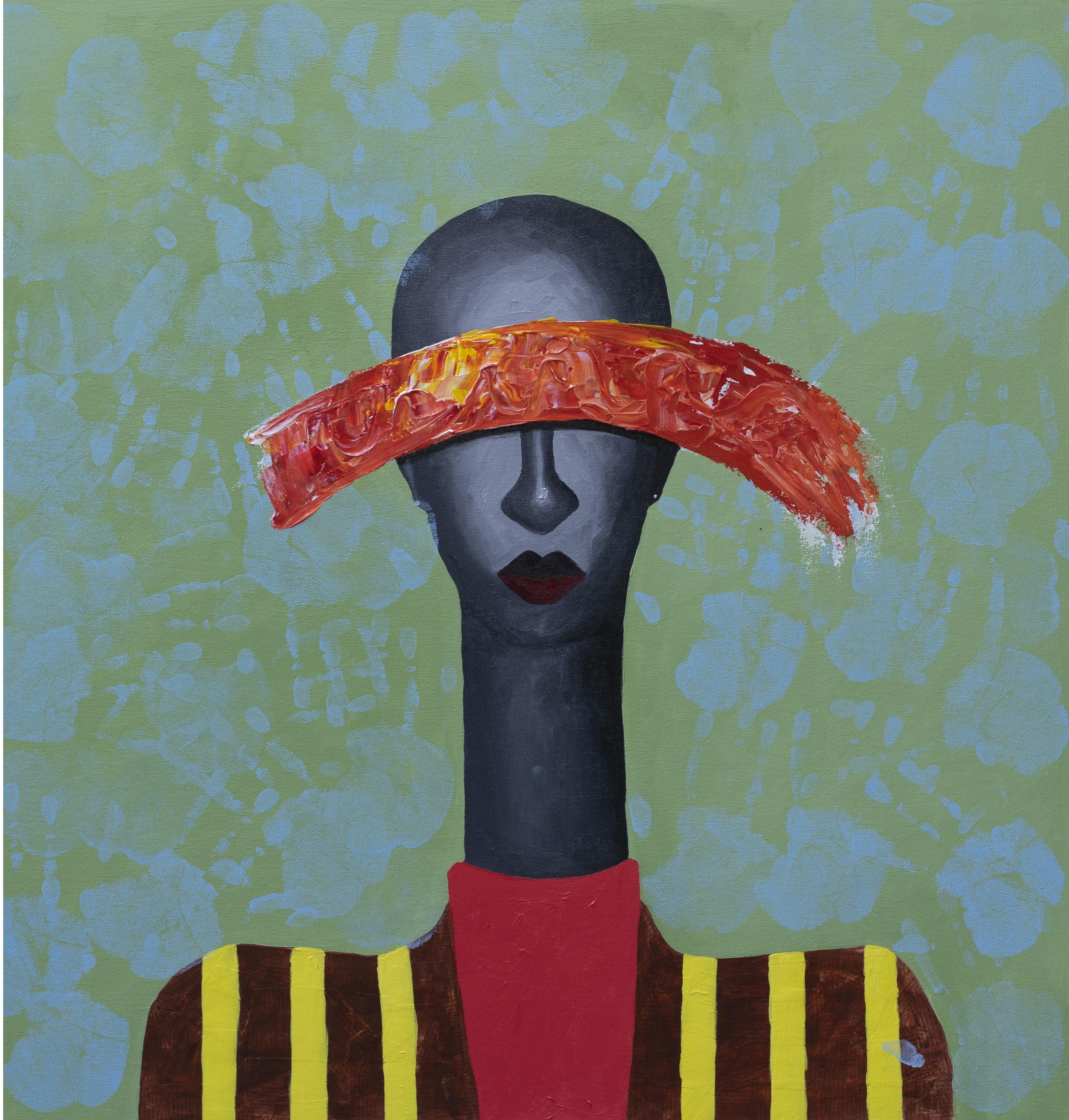 Portrait Painting Chinedu Chidebe - L'un des perdus 1