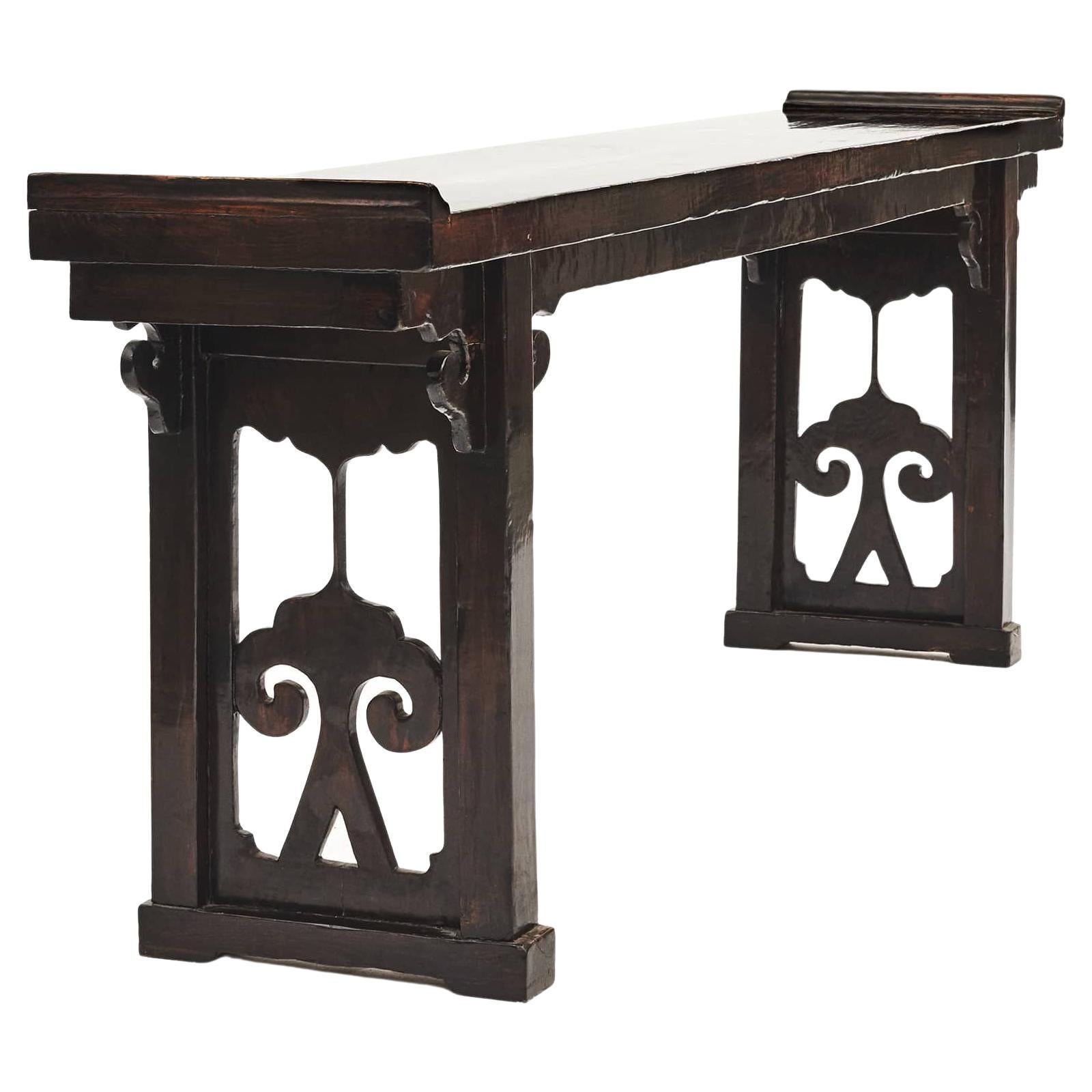 Chinese 19th Century Alter Console Table from Jiangsu