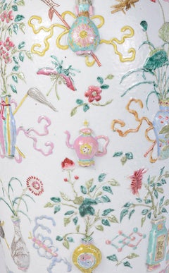 Chinese 19th Century Famille Rose Vase