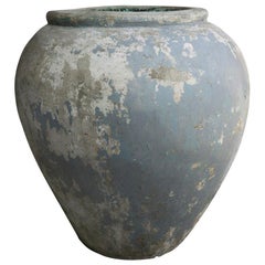 Chinese 19th Century Glazed Stoneware Jar