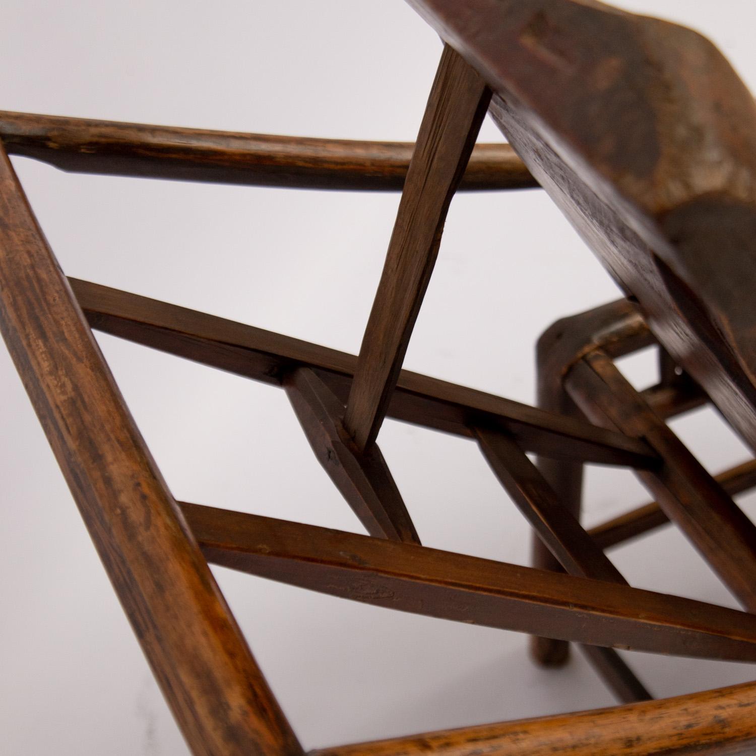 wooden adjustable chair