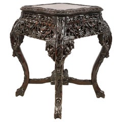 Chinese 19th Century Hardwood Stand