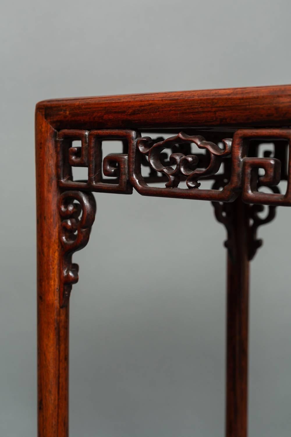 Chinese 19th Century Tall Stand 1