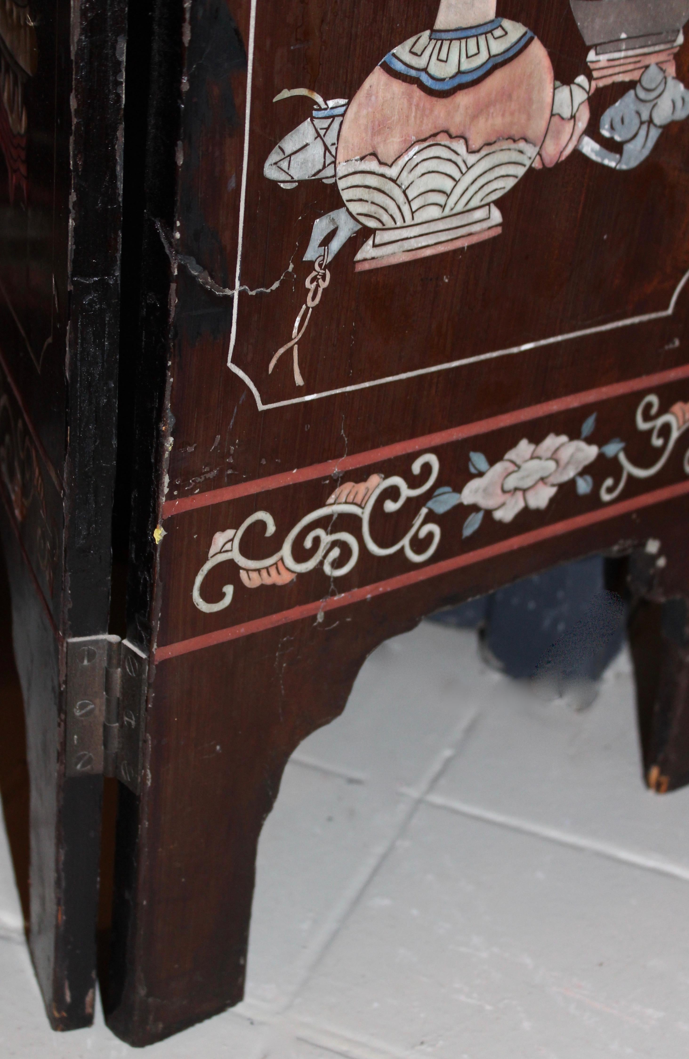 Chinese 8 Fold Coromandel Screen, circa 1900 For Sale 3