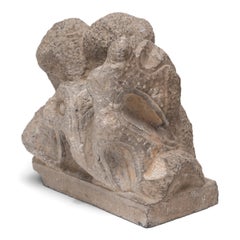 Chinese Abstract Stone Garden Ornament, c. 1850