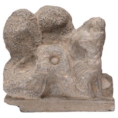 Chinese Abstract Stone Garden Ornament, c. 1850