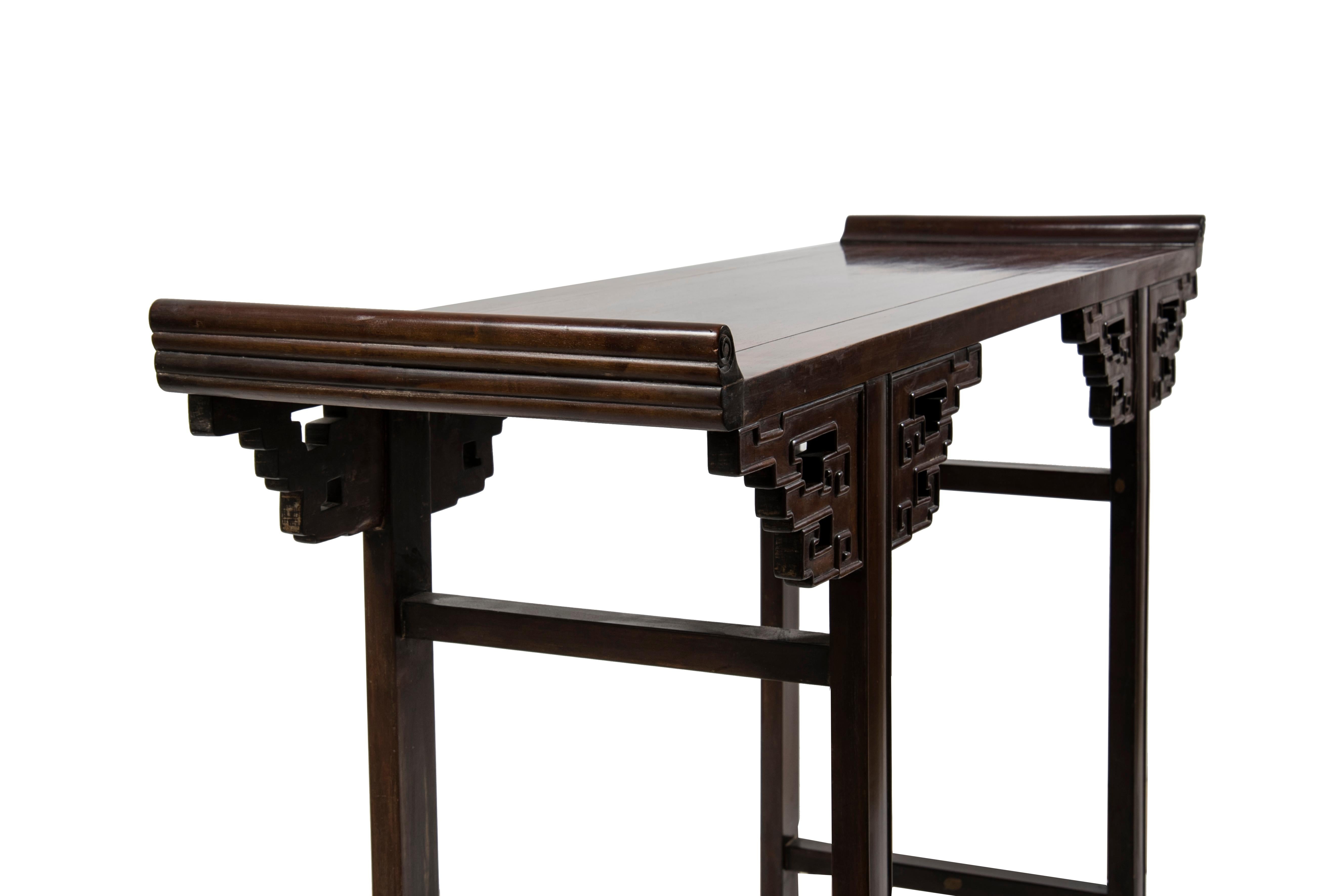 Altar o consola china de madera exótica en Bueno estado para la venta en PARIS, FR